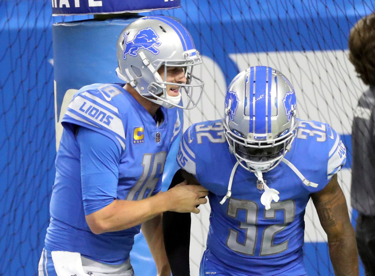 Detroit Lions running back D'Andre Swift